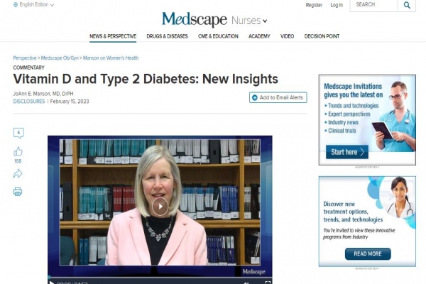 Vitamin D and Type 2 Diabetes: New Insights