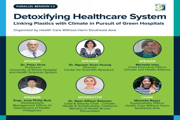 The International Scientific Conference on Climate Change and Health & the 6th Conference on Green Health Systems in the Asia-Pacific took place from October 30 to November 1, 2024, in Hai Phong, Vietnam!