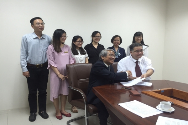 INTERNATIONAL COOPERATION BETWEEN PHAN CHAN TRINH UNIVERSITY AND WIZTUL BIOLABS - KOREA