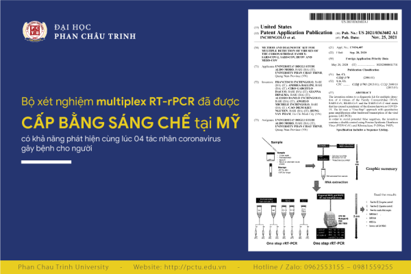 Một nghiên cứu của PCTU được cấp bằng sáng chế tại Mỹ